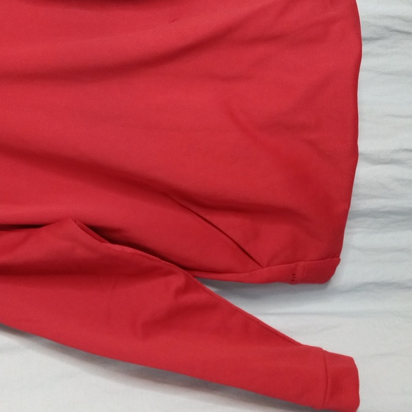 Nike Dri-Fit Hoodie XL pullover Red - Picture 3 of 11